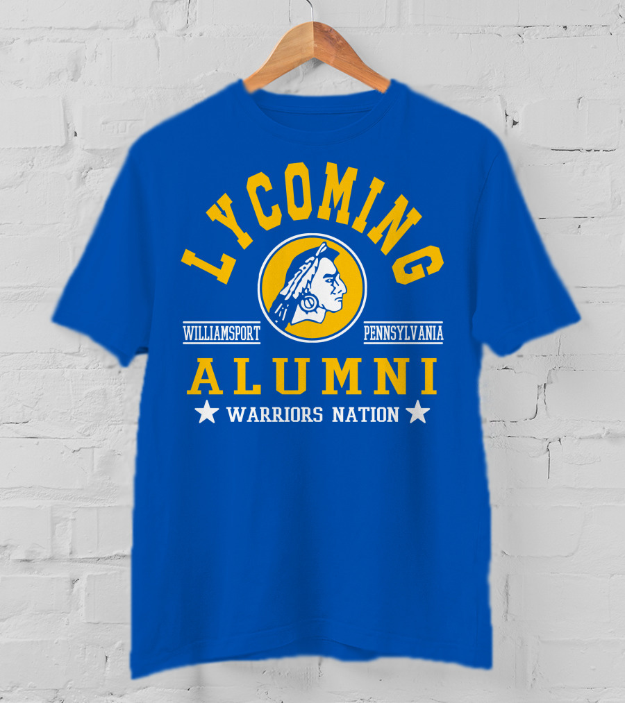 Lycoming College Warriors Alumni Nation Williamsport Pennsylvania T-Shirt