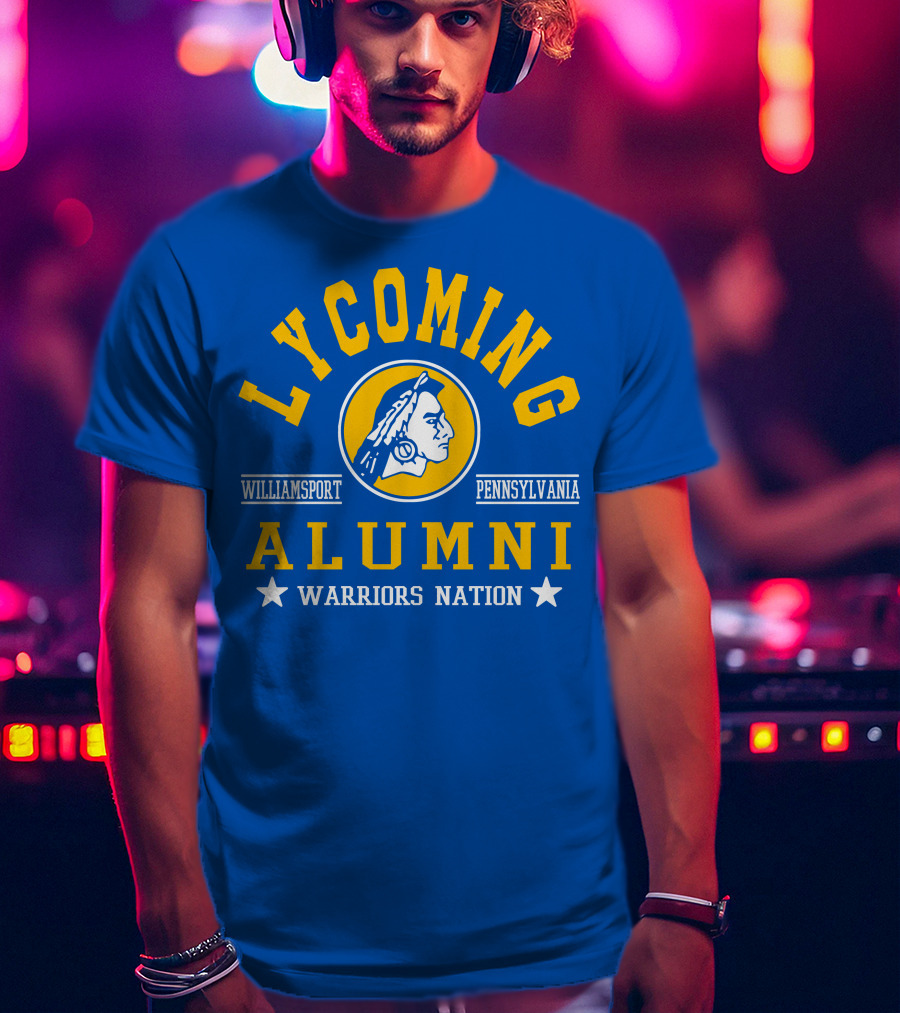 Lycoming College Warriors Alumni Nation Williamsport Pennsylvania T-Shirt