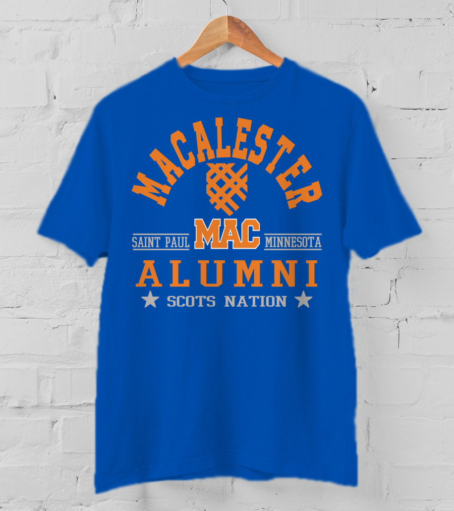 Macalester College Alumni Scots Nation Saint Paul Minnesota MAC T-Shirt