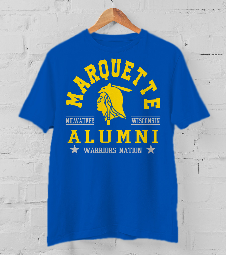 Marquette Alumni Warriors Nation Milwaukee Wisconsin T-Shirt