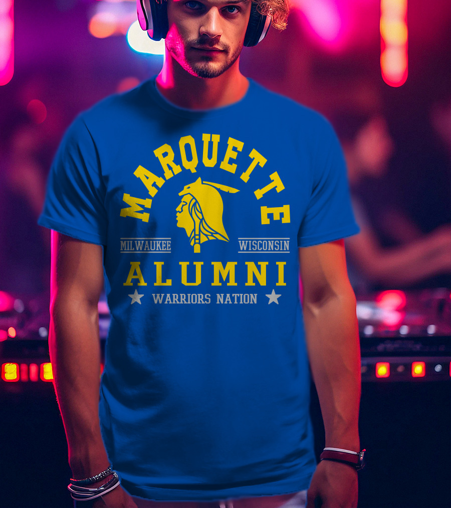 Marquette Alumni Warriors Nation Milwaukee Wisconsin T-Shirt