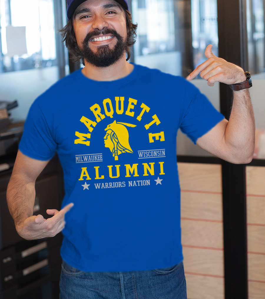 Marquette Alumni Warriors Nation Milwaukee Wisconsin T-Shirt