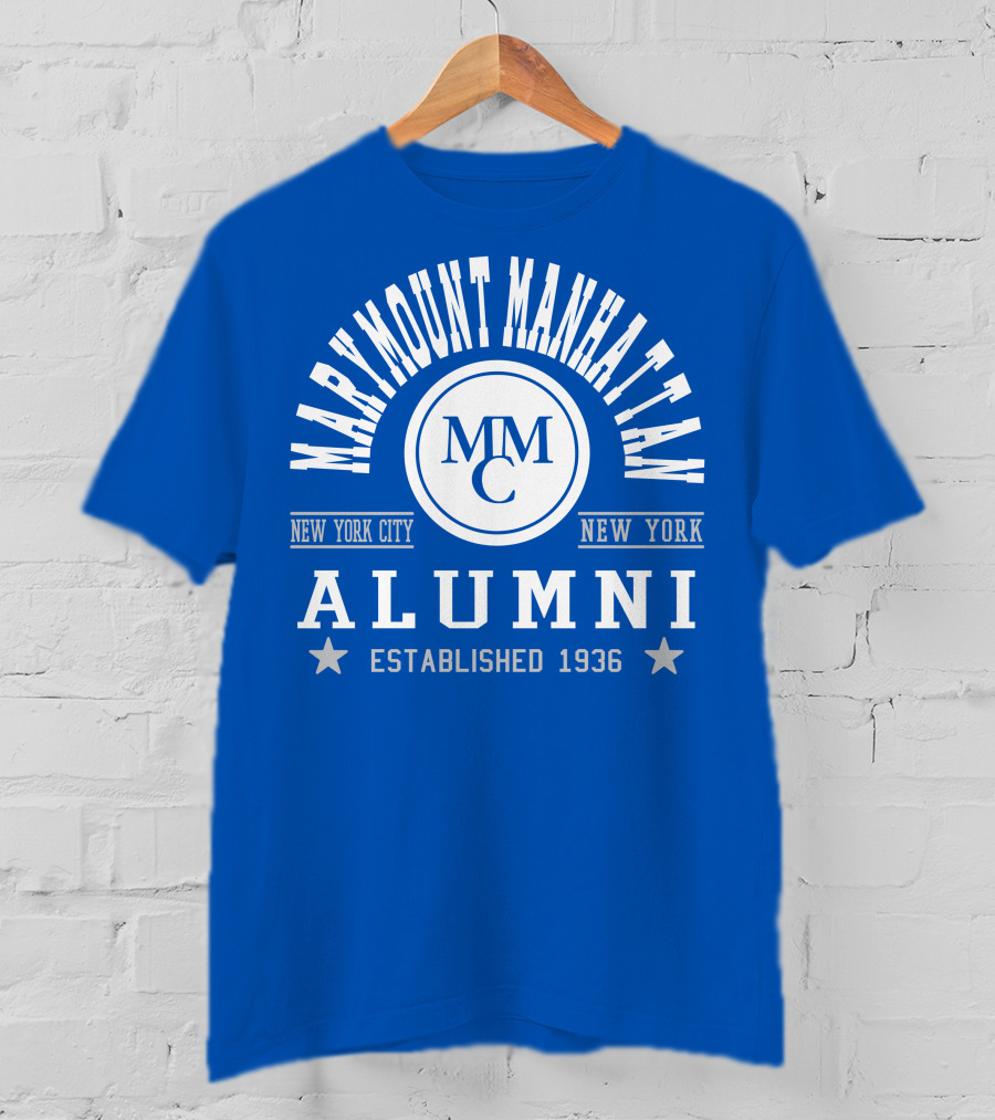 Marymount Manhattan College New York City Alumni Established 1936 MMC T-Shirt