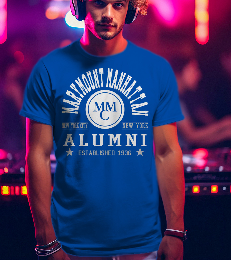 Marymount Manhattan College New York City Alumni Established 1936 MMC T-Shirt