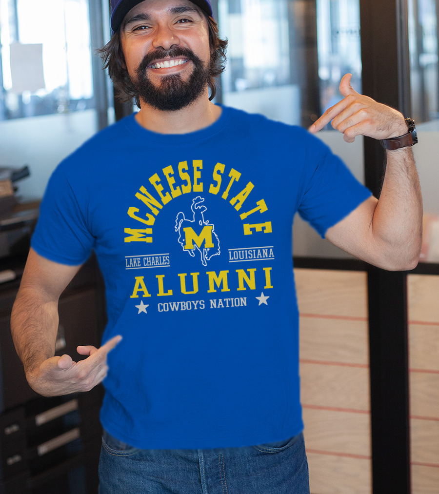 McNeese State University Alumni Cowboys Nation Lake Charles Louisiana T-Shirt