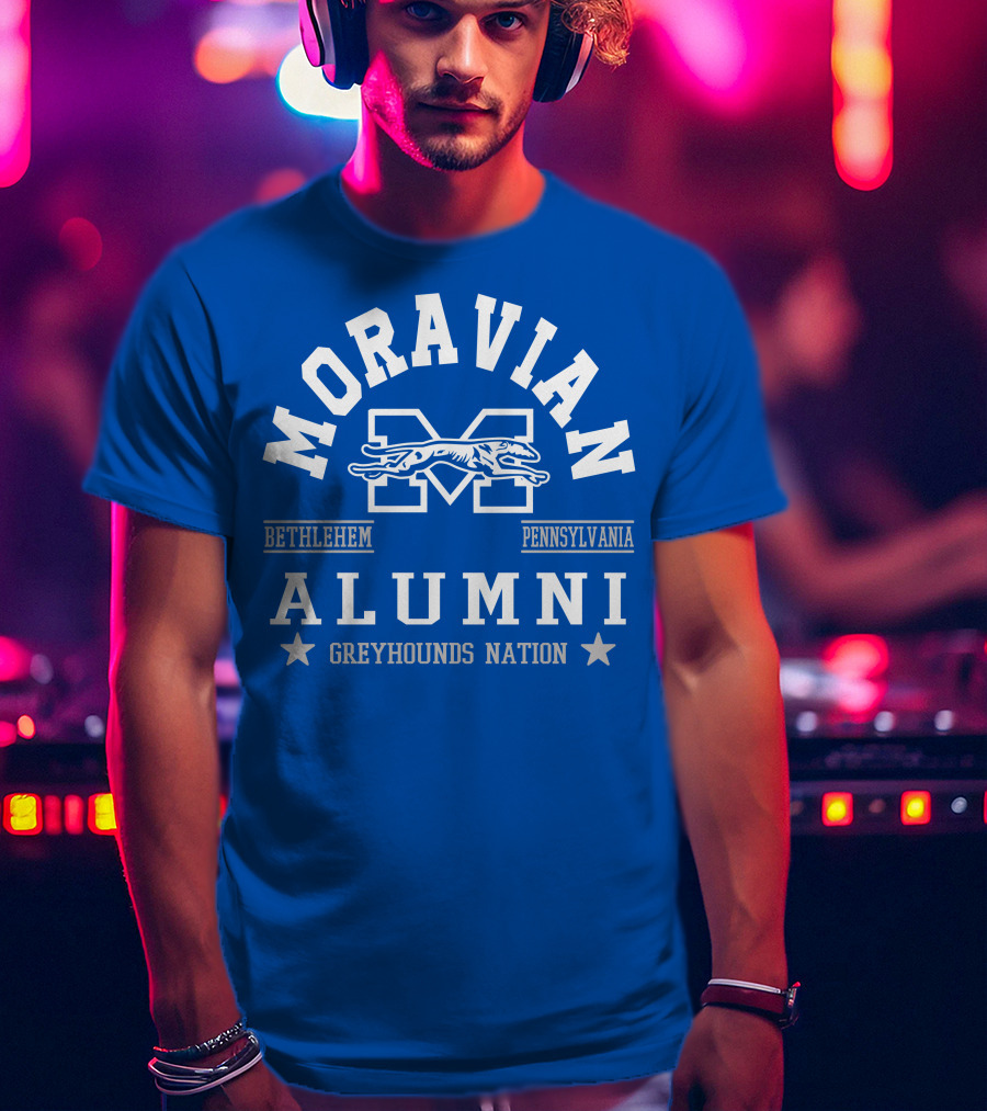 Moravian College Bethlehem Pennsylvania Alumni Greyhounds Nation T-Shirt