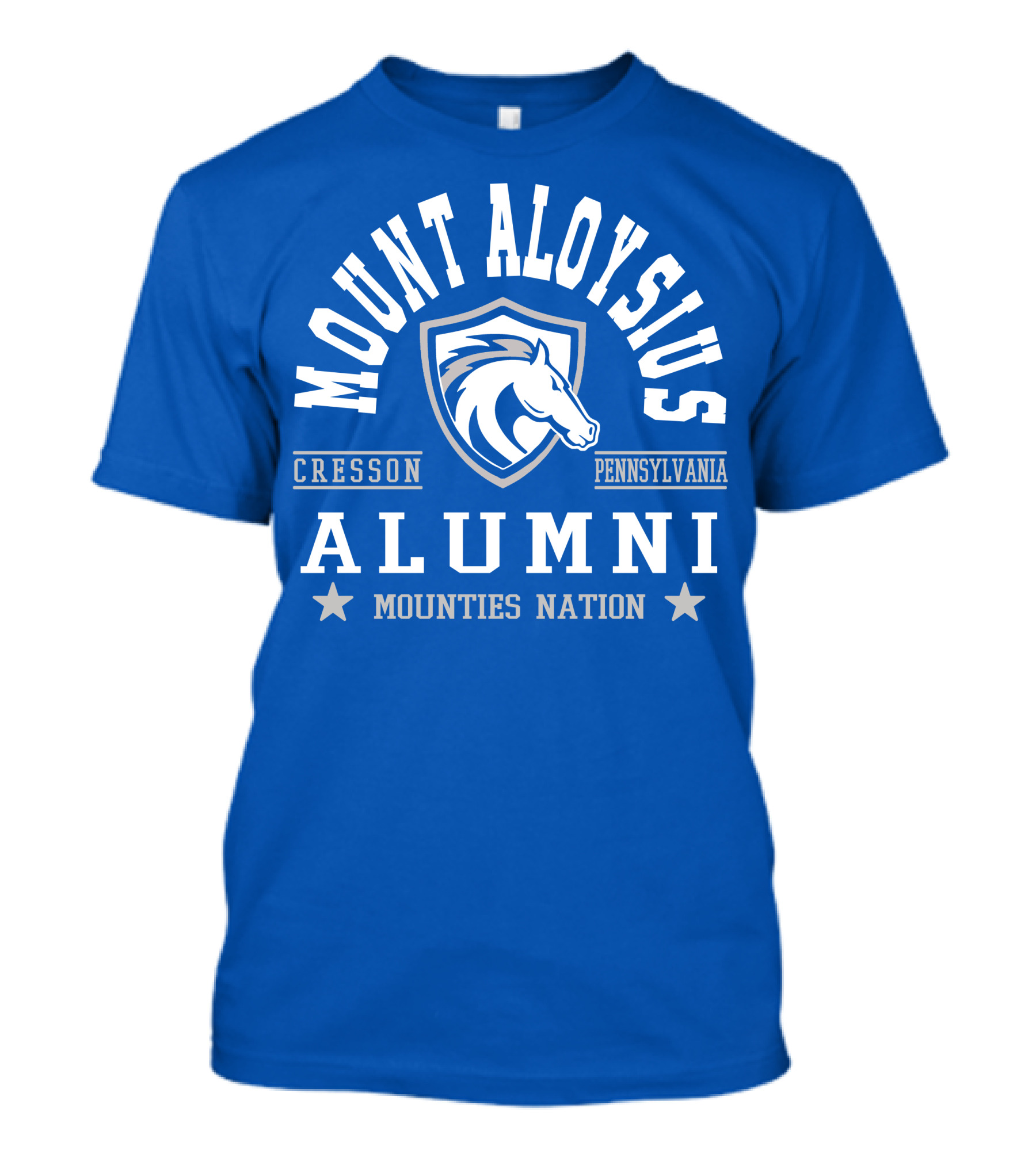 Mount Aloysius Alumni Cresson Pennsylvania Mounties Nation T-Shirt