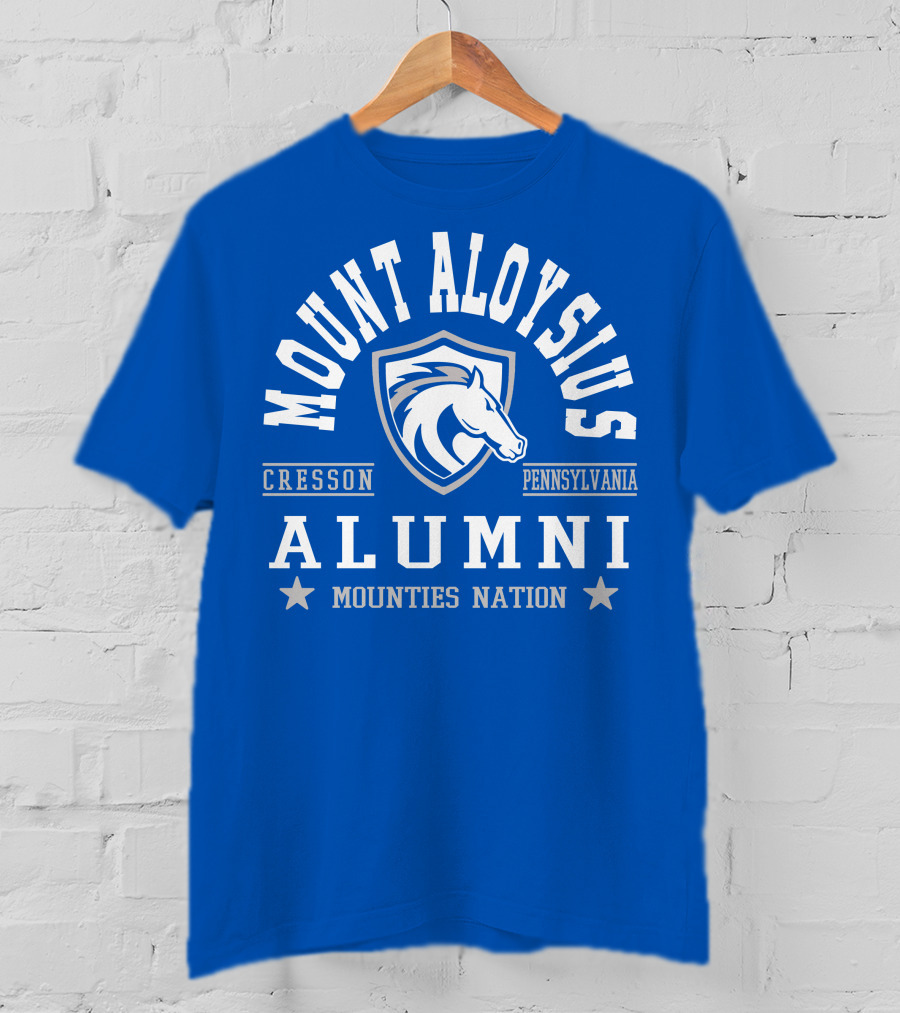 Mount Aloysius Alumni Cresson Pennsylvania Mounties Nation T-Shirt
