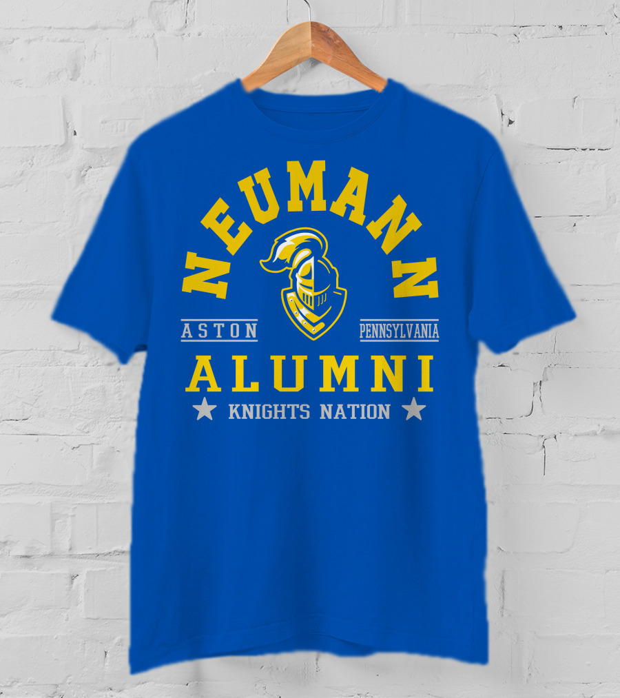 Neumann Alumni Knights Nation Aston Pennsylvania T-Shirt