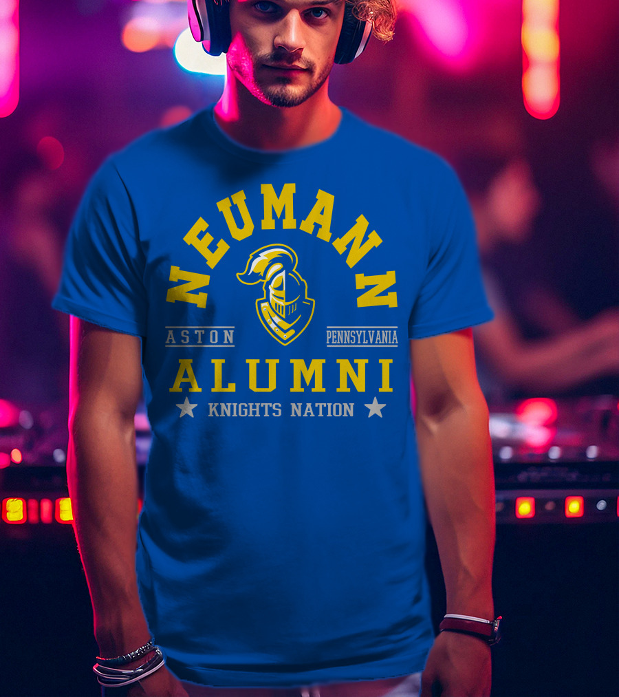 Neumann Alumni Knights Nation Aston Pennsylvania T-Shirt