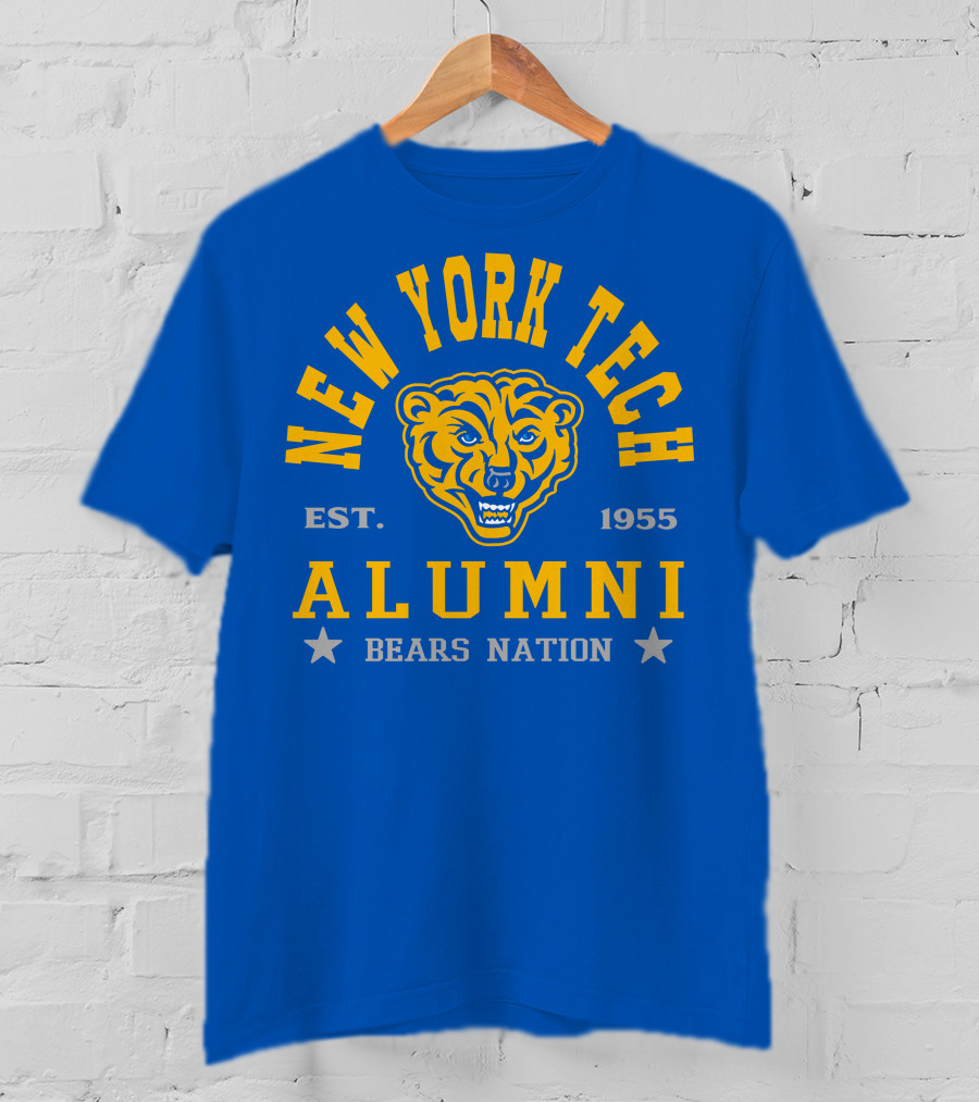 New York Tech Alumni Bears Nation Est. 1955 T-Shirt