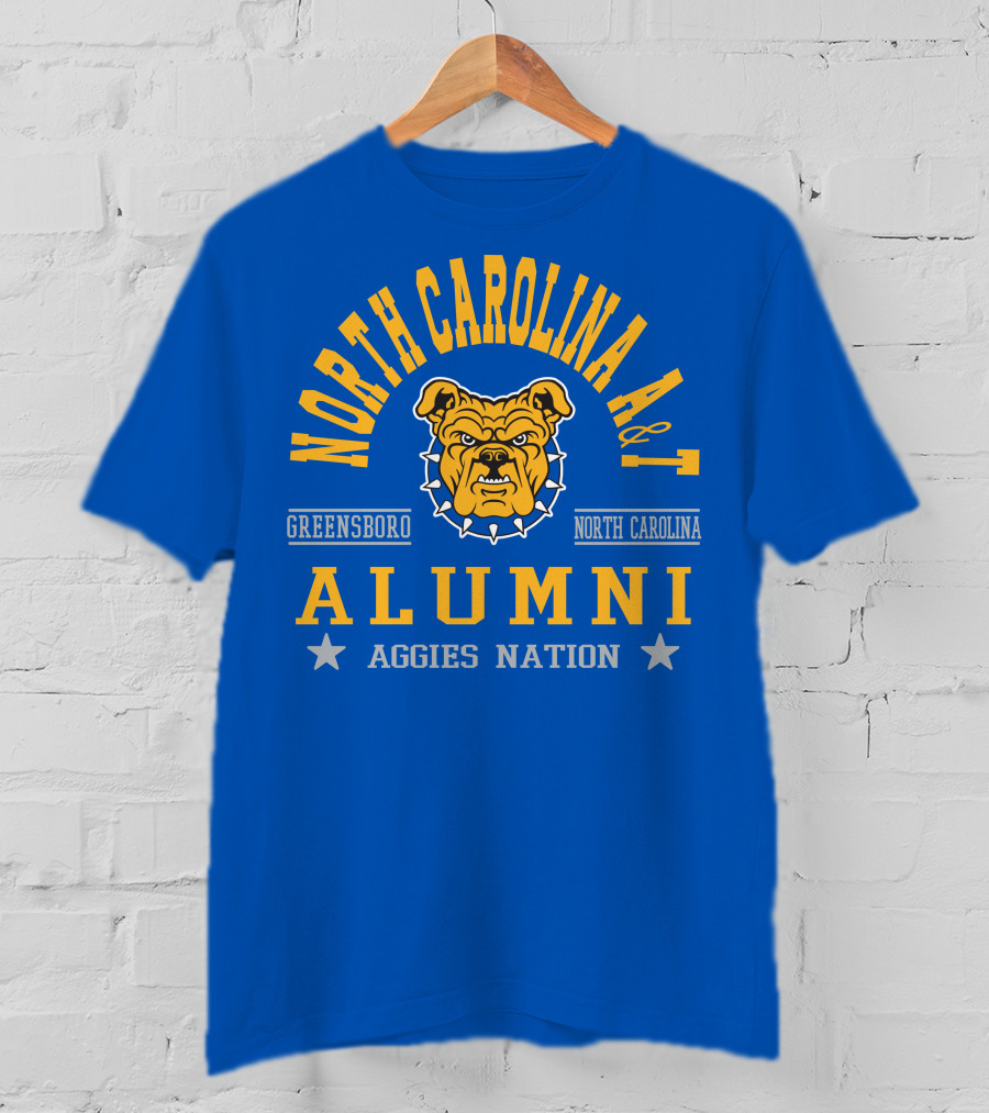 North Carolina A&T Alumni Aggies Nation Greensboro North Carolina T-Shirt