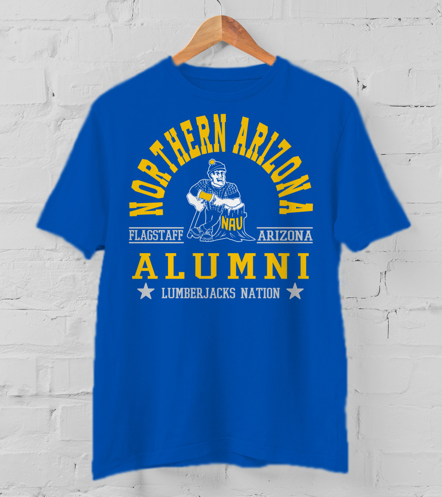 Northern Arizona Alumni Flagstaff Lumberjacks Nation T-Shirt