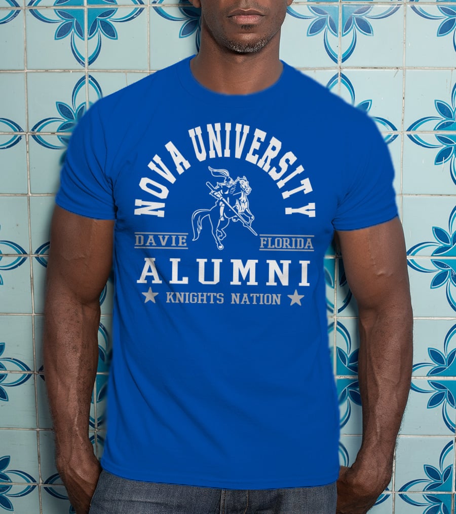 Nova University Alumni Davie Florida Knights Nation T-Shirt