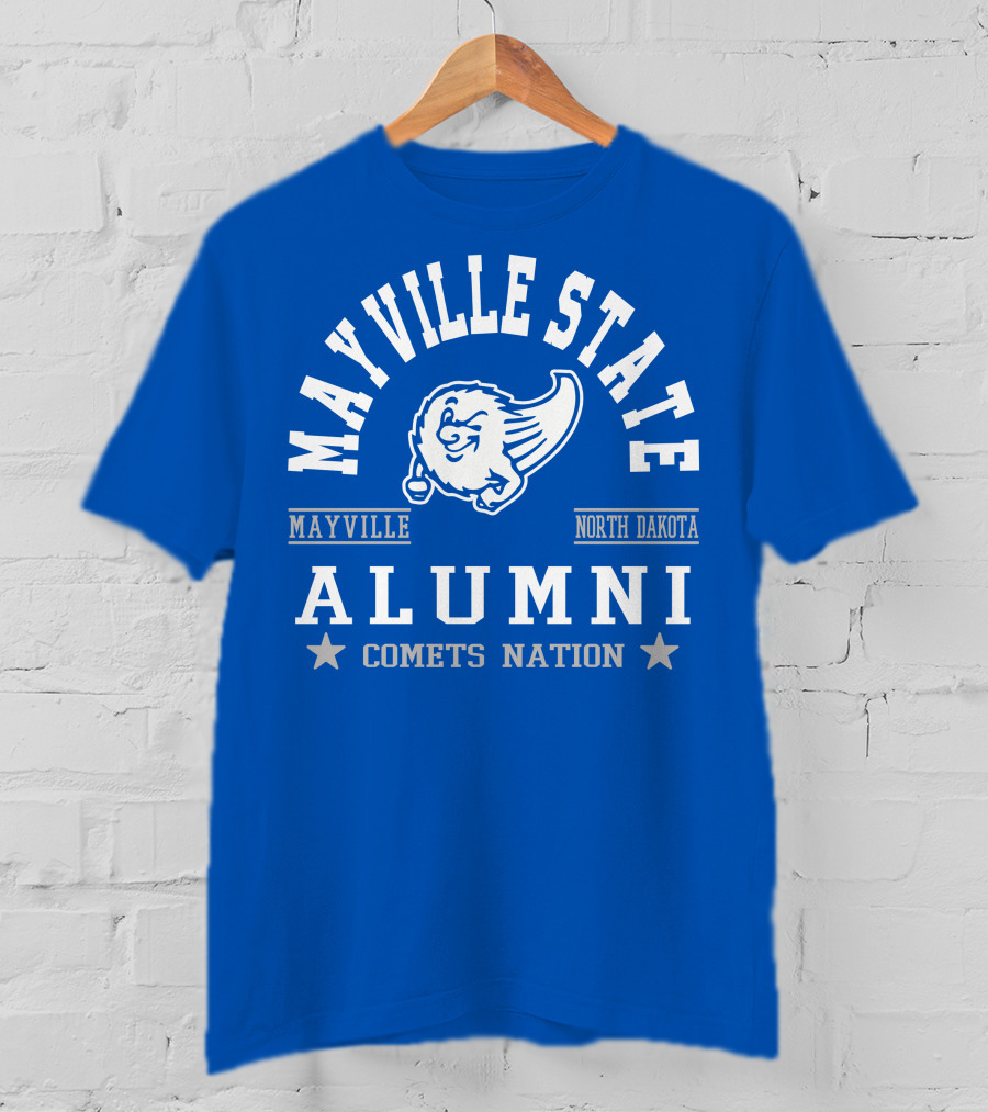 Mayville State Alumni Comets Nation North Dakota T-Shirt