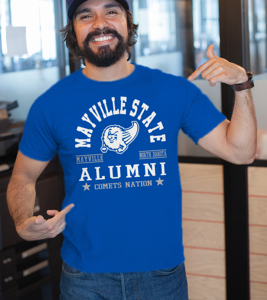 Mayville State Alumni Comets Nation North Dakota T-Shirt