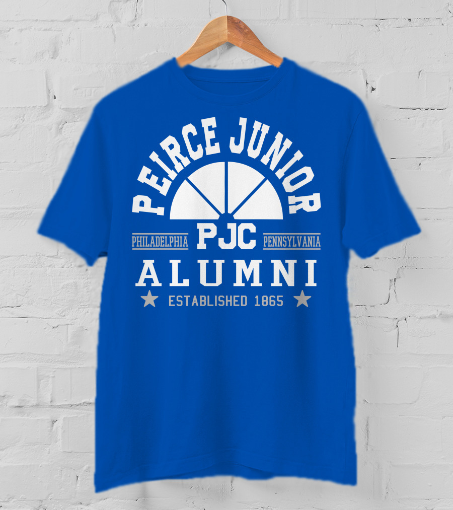 Peirce Junior College Alumni PJC Philadelphia Pennsylvania Established 1865 T-Shirt