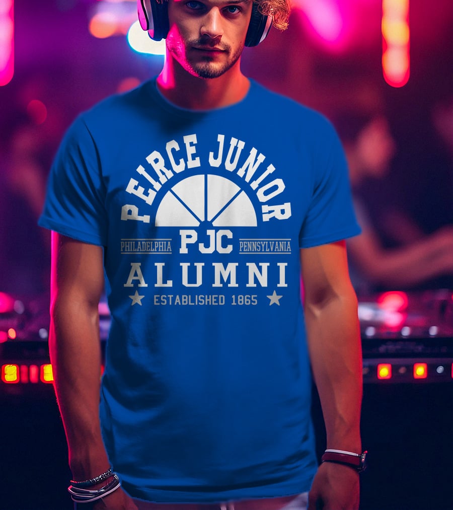 Peirce Junior College Alumni PJC Philadelphia Pennsylvania Established 1865 T-Shirt