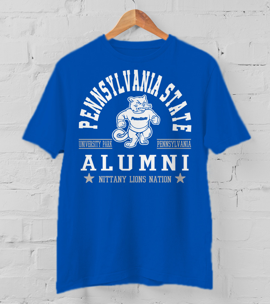 Pennsylvania State University Park Alumni Nittany Lions Nation T-Shirt