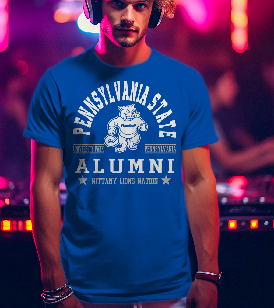 Pennsylvania State University Park Alumni Nittany Lions Nation T-Shirt