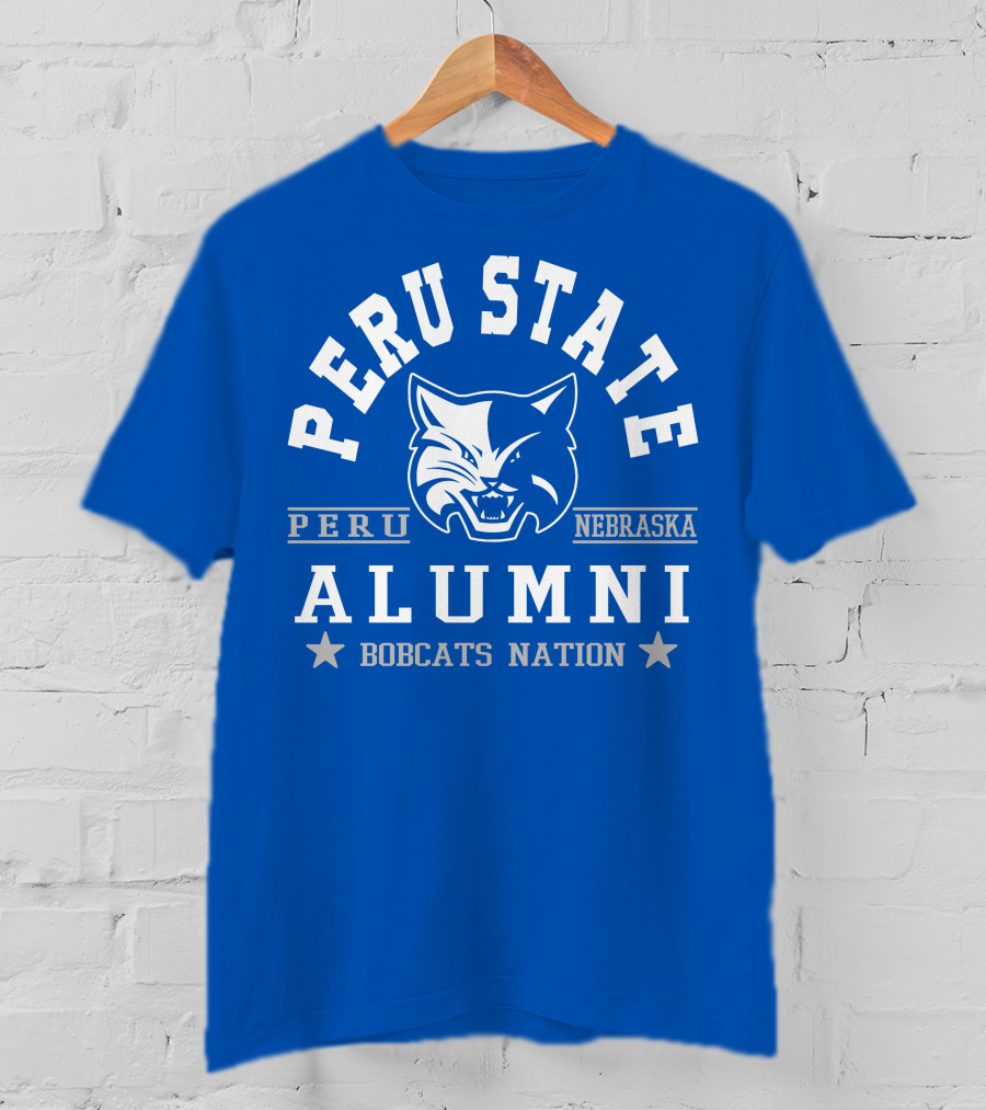 Peru State College Alumni Bobcats Nation Nebraska T-Shirt