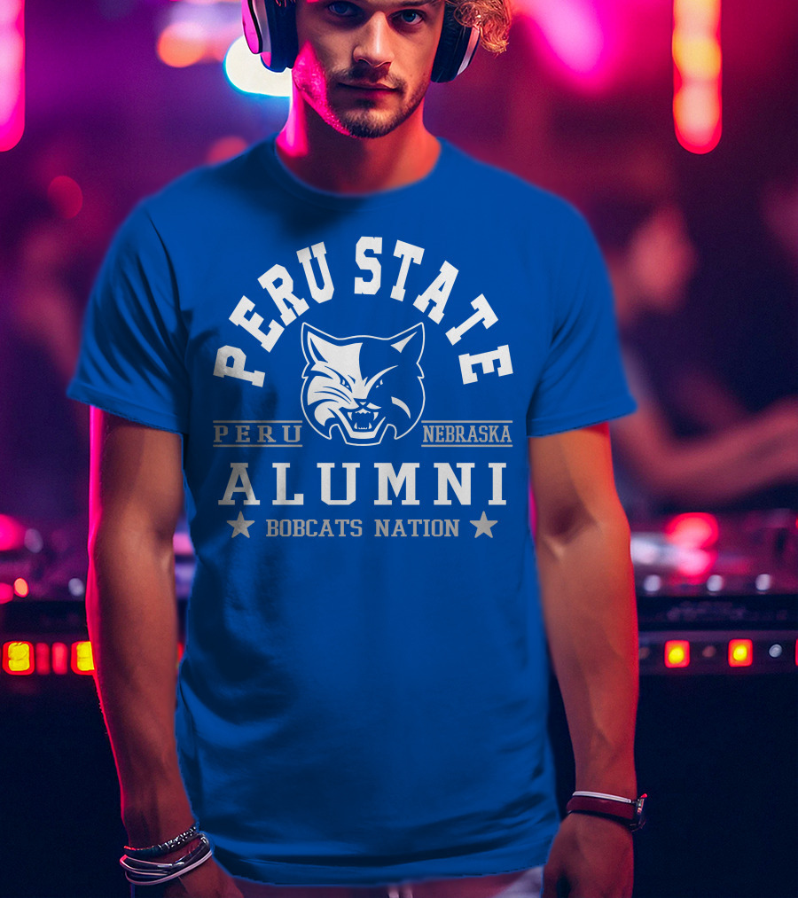 Peru State College Alumni Bobcats Nation Nebraska T-Shirt