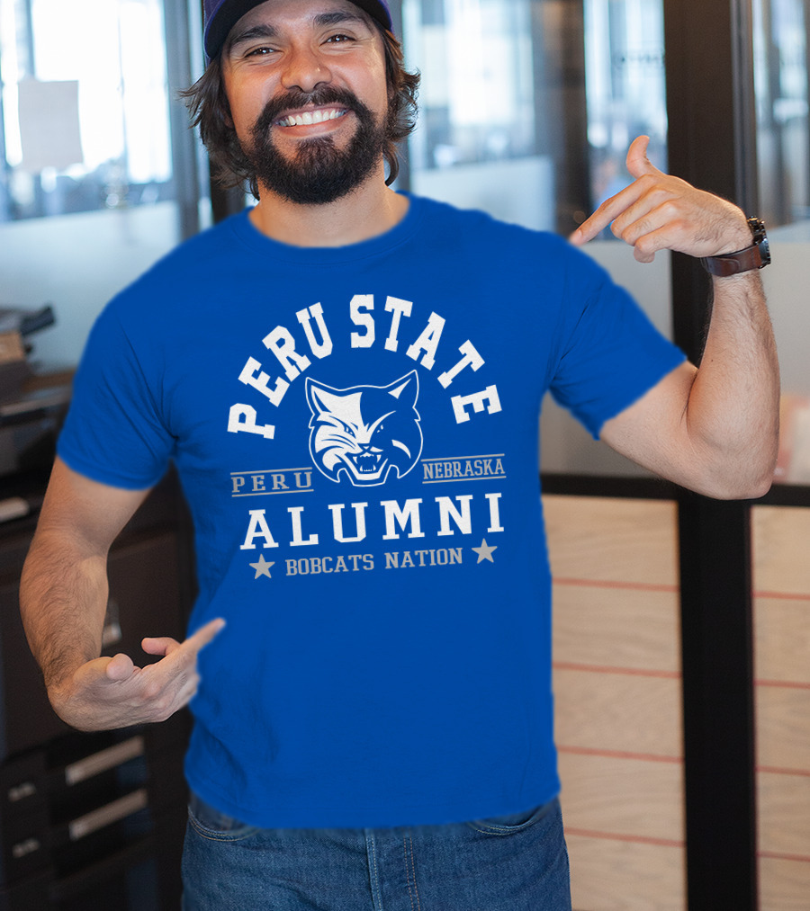 Peru State College Alumni Bobcats Nation Nebraska T-Shirt