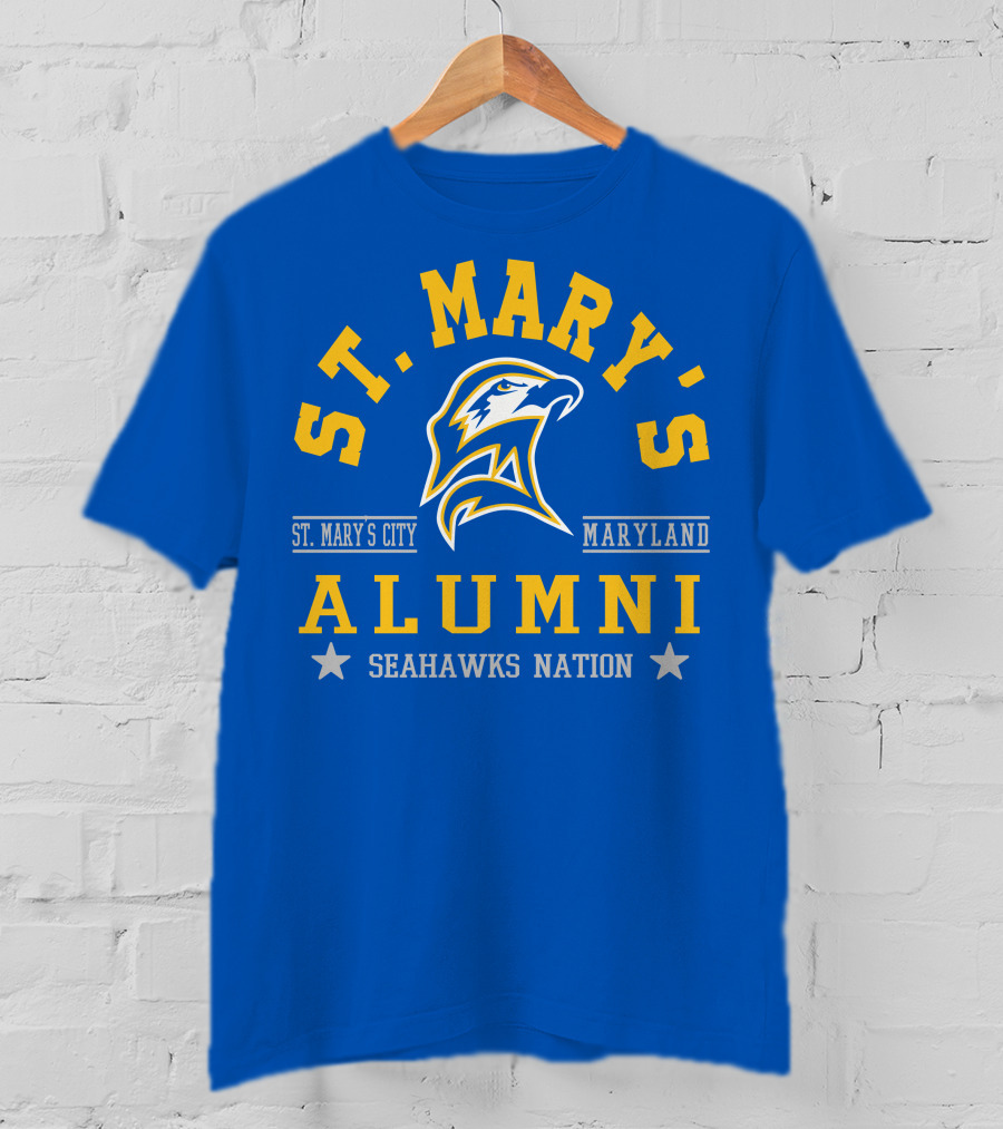 St. Mary's City Maryland Alumni Seahawks Nation T-Shirt