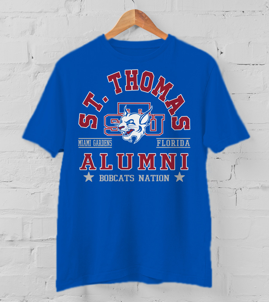 St. Thomas University Alumni Bobcats Nation Miami Gardens Florida T-Shirt