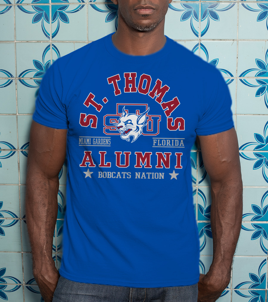 St. Thomas University Alumni Bobcats Nation Miami Gardens Florida T-Shirt