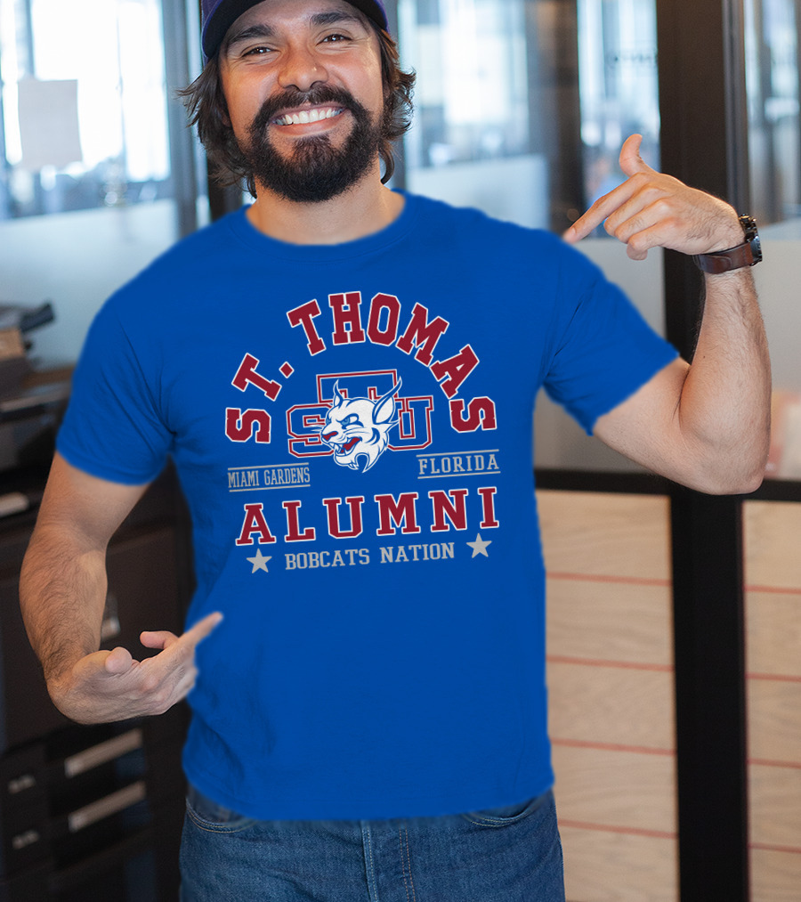 St. Thomas University Alumni Bobcats Nation Miami Gardens Florida T-Shirt