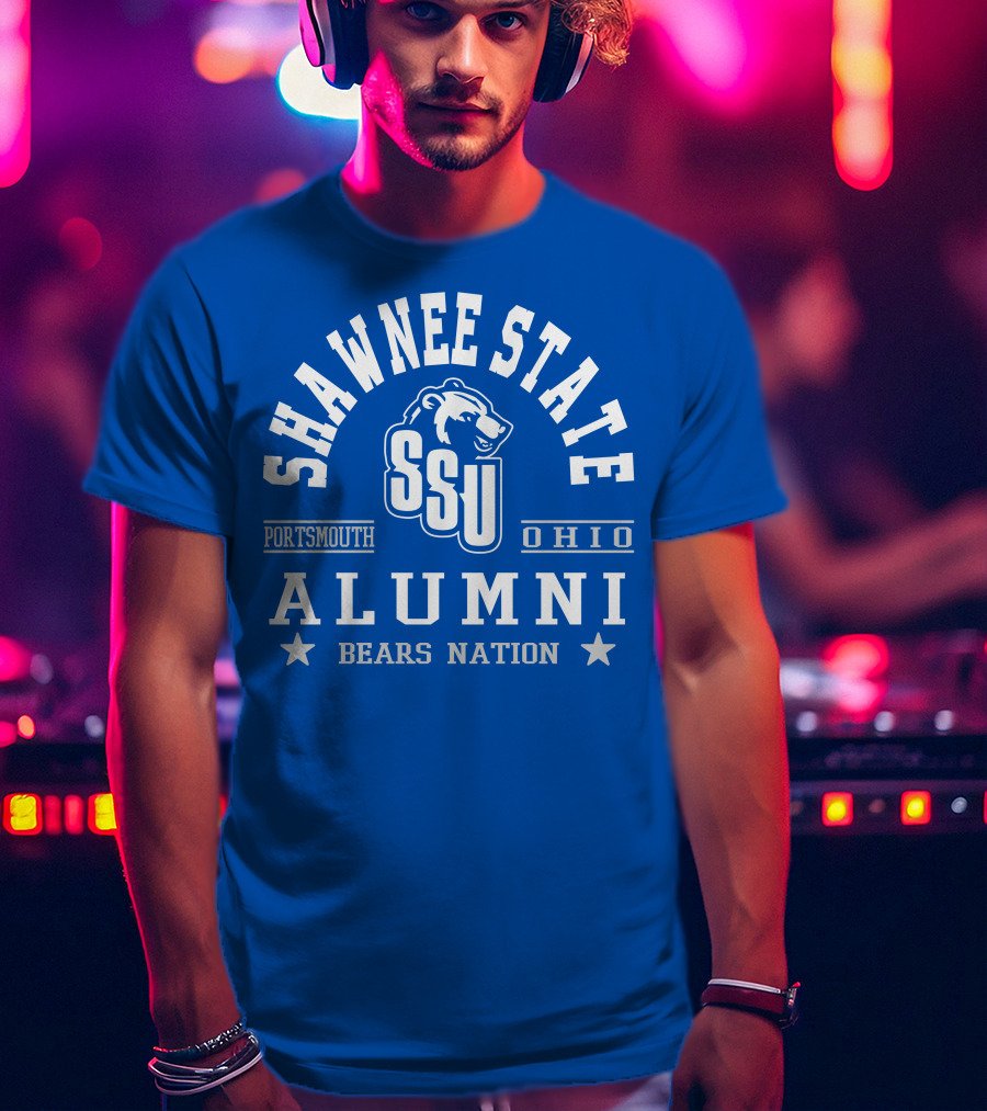 Shawnee State University SSU Portsmouth Ohio Alumni Bears Nation T-Shirt