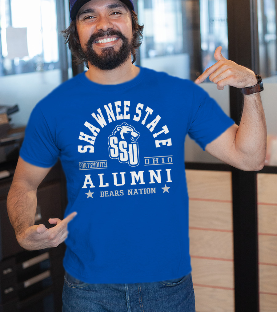 Shawnee State University SSU Portsmouth Ohio Alumni Bears Nation T-Shirt