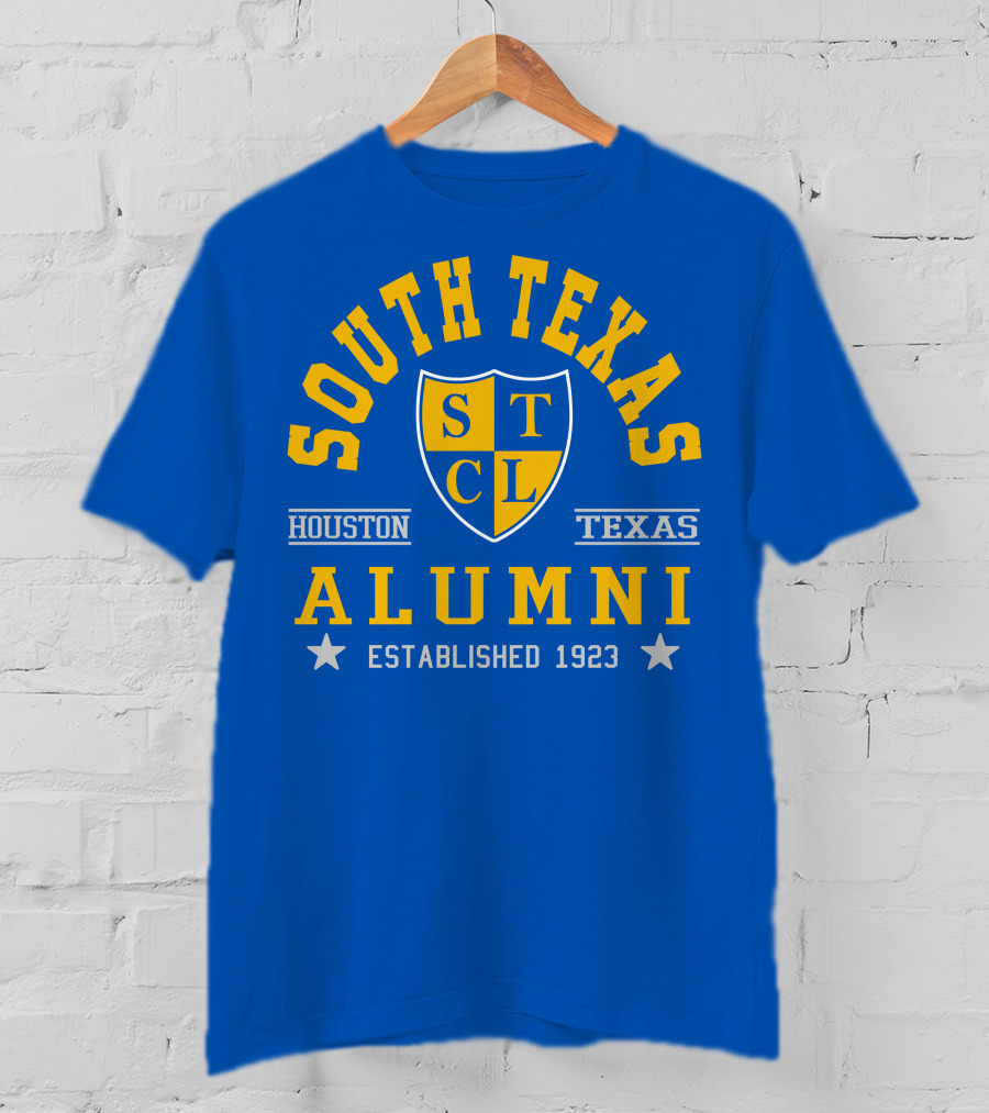 South Texas College Alumni STCL Houston Texas Established 1923 T-Shirt