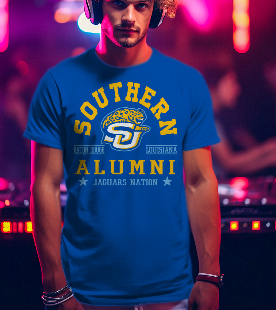 Southern Alumni Baton Rouge Louisiana Jaguars Nation T-Shirt