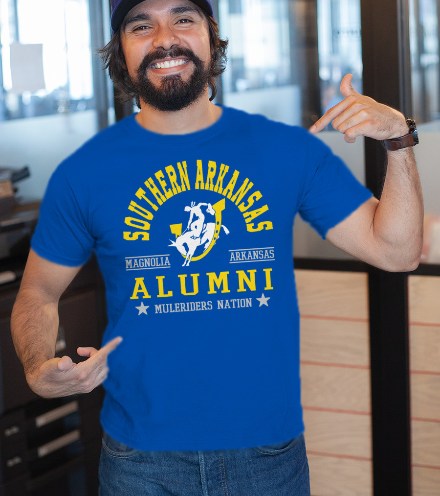Southern Arkansas Muleriders Alumni Nation Magnolia Arkansas T-Shirt
