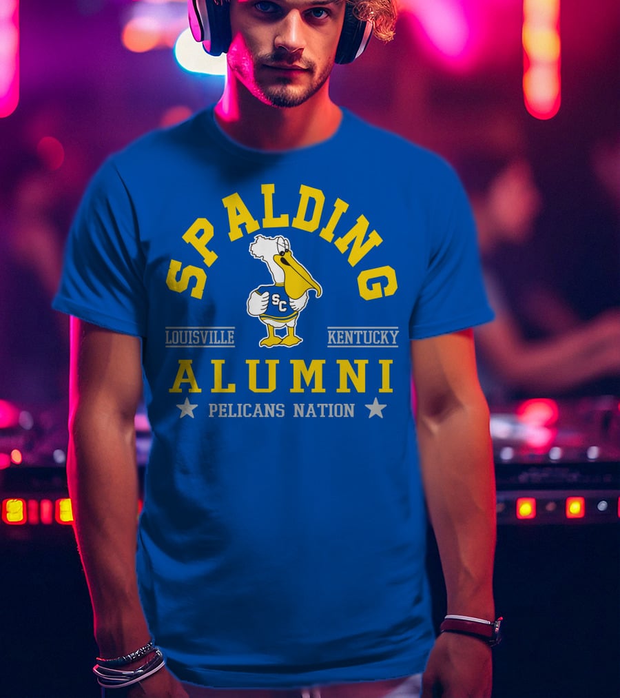 Spalding College Alumni Louisville Kentucky Pelicans Nation T-Shirt