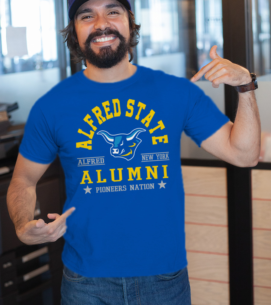 Alfred State Alumni Pioneers Nation New York T-Shirt