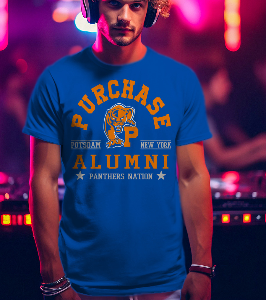 Purchase College Potsdam New York Alumni Panthers Nation T-Shirt