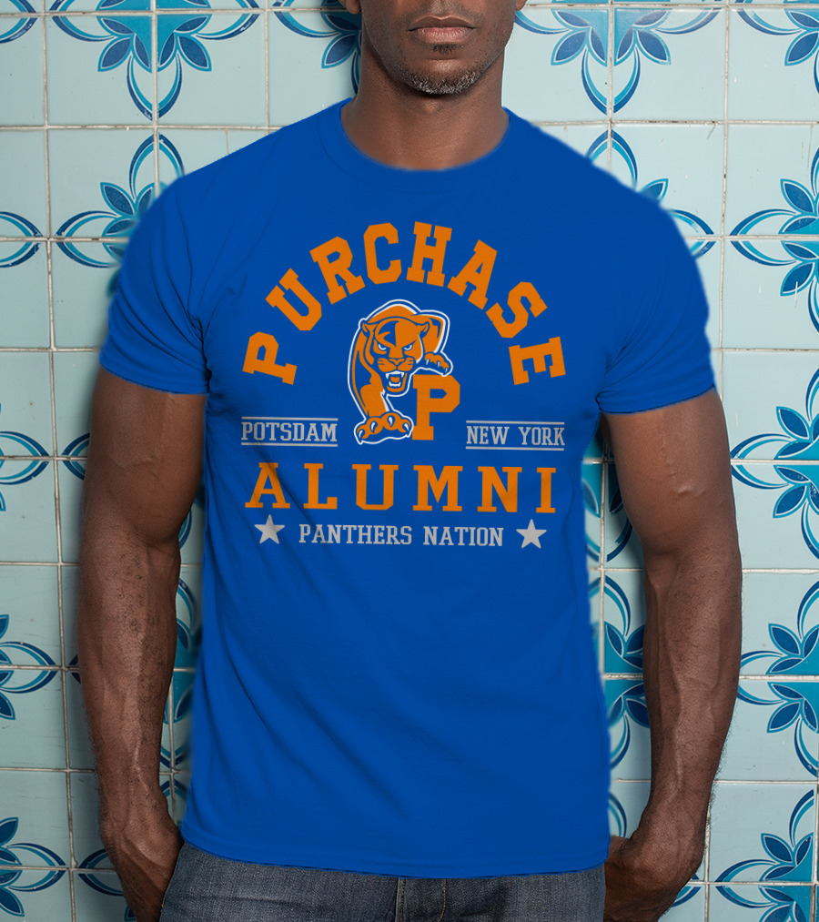 Purchase College Potsdam New York Alumni Panthers Nation T-Shirt
