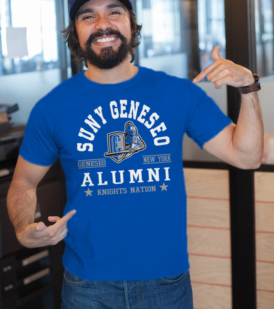 SUNY Geneseo Alumni Knights Nation New York T-Shirt