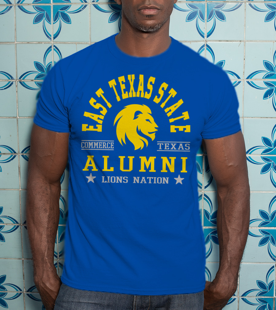 East Texas State Alumni Commerce Texas Lions Nation T-Shirt