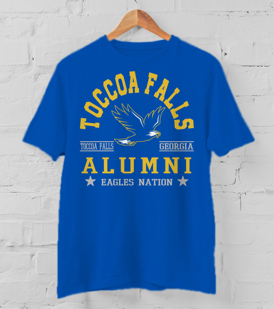Toccoa Falls Alumni Eagles Nation Georgia T-Shirt