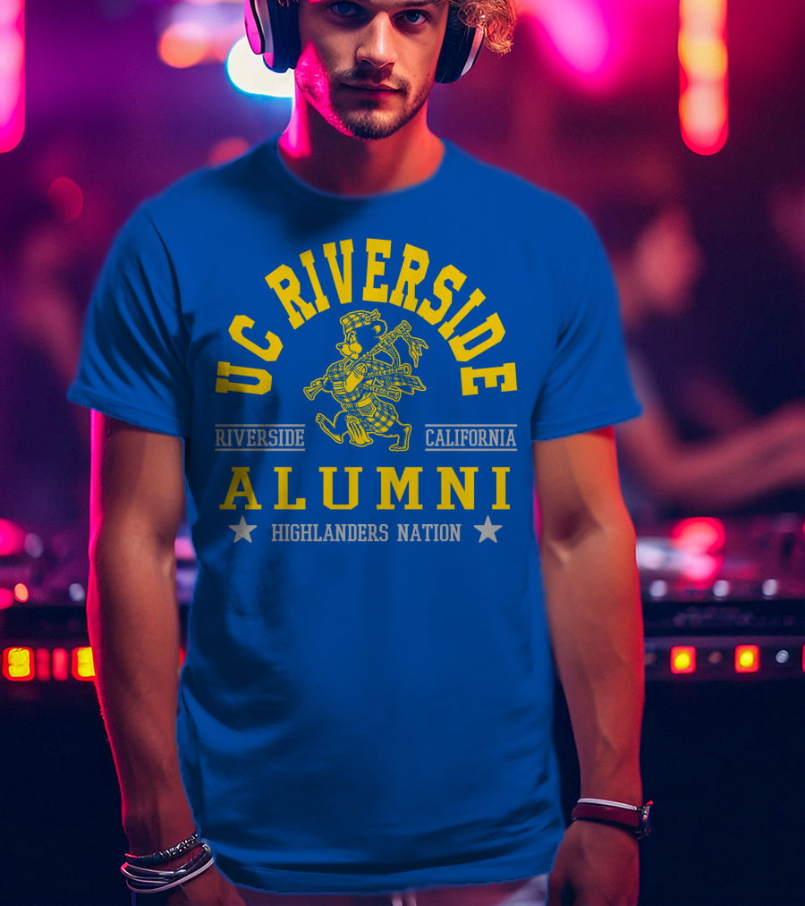 UC Riverside Alumni Highlanders Nation Riverside California T-Shirt