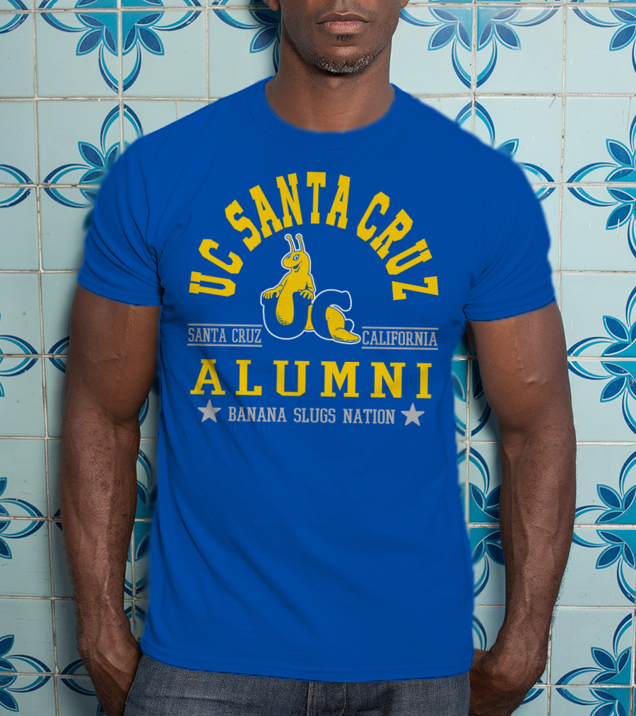 UC Santa Cruz Alumni Banana Slugs Nation Santa Cruz California T-Shirt