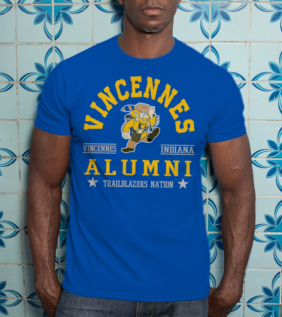 Vincennes Indiana Alumni Trailblazers Nation T-Shirt