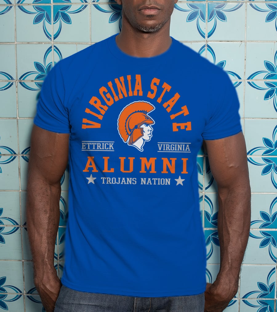 Virginia State Ettrick Alumni Trojans Nation T-Shirt