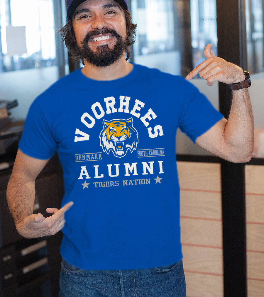 Voorhees College Denmark South Carolina Alumni Tigers Nation T-Shirt