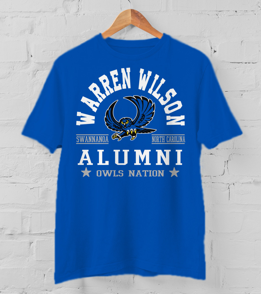 Warren Wilson College Alumni Owls Nation Swannanoa North Carolina T-Shirt