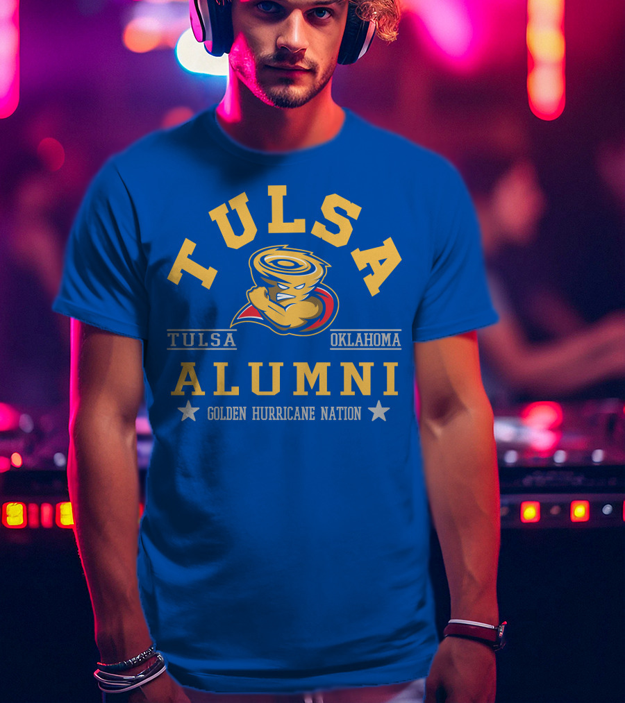 Tulsa Alumni Oklahoma Golden Hurricane Nation T-Shirt